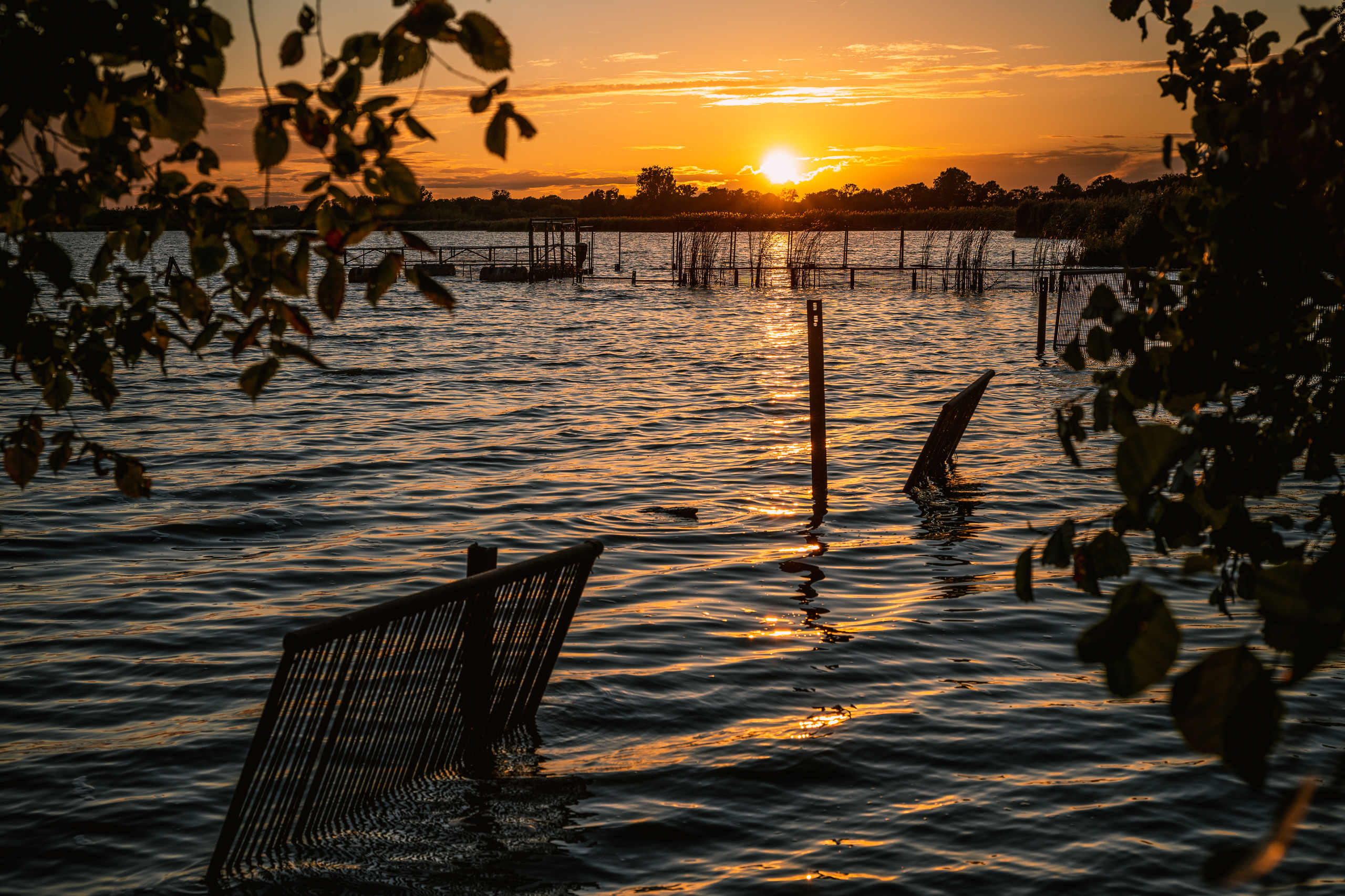 landschaftsfotografie fotografie nuthe-urstromtal Sonnenuntergang Blankensee Spaetsommer