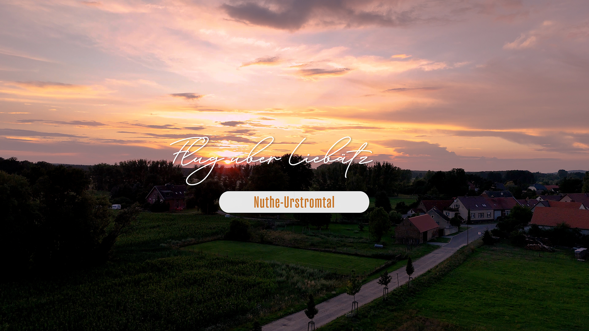 Drohnenvideos Nuthe-Urstromtal